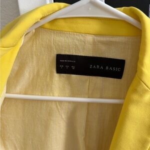 Zara Yellow Blazer